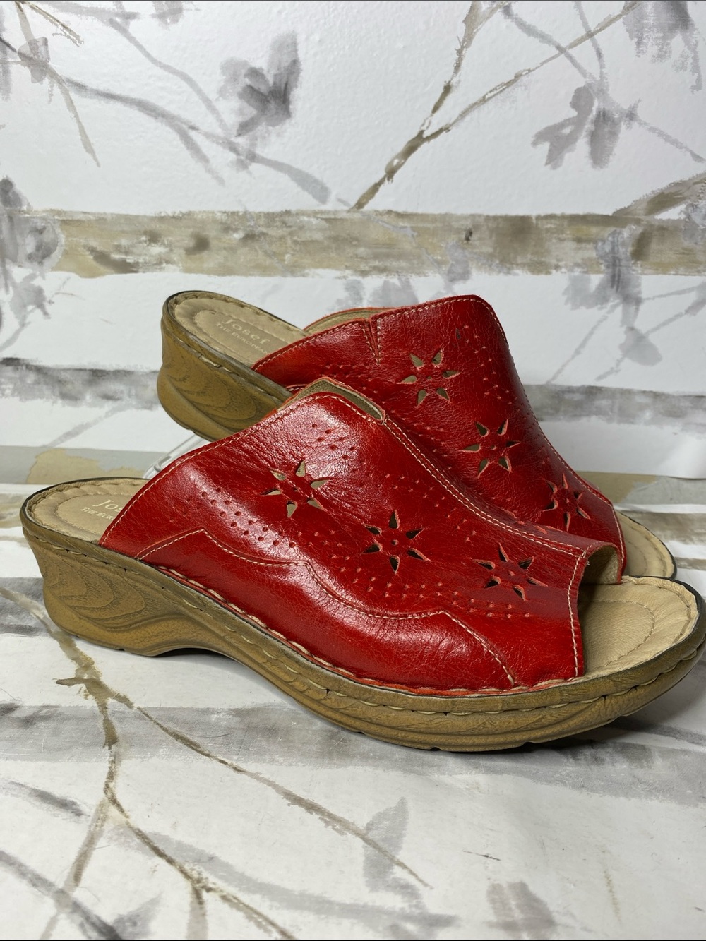 Joseph Seibel Wedge Sandals